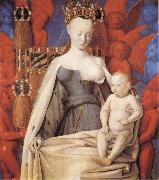 Jean Fouquet Madonna and Child oil painting artist